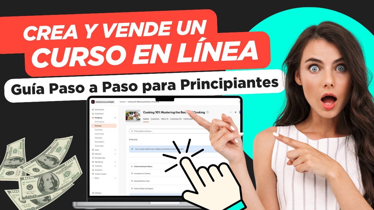 Kajabi: Cómo Crear y Vender Tu Curso Online en Kajabi (Guía Paso a Paso para Principiantes) 2025