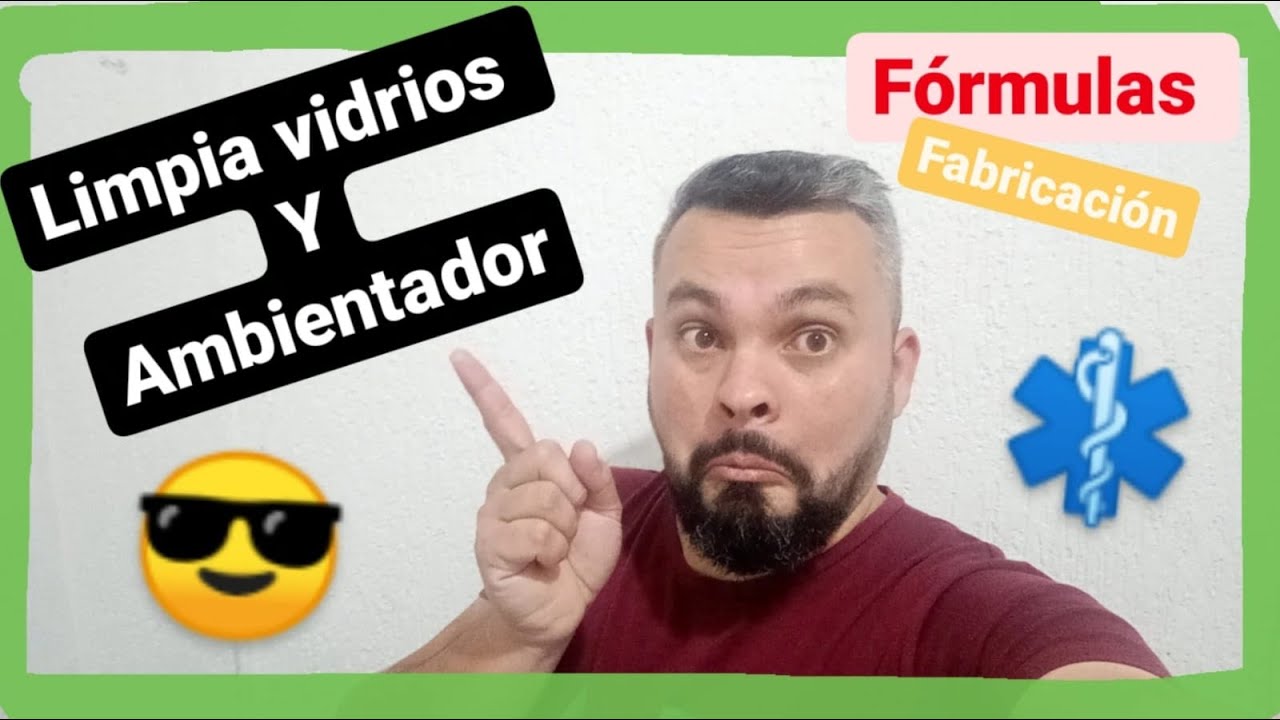 limpia vidrios ANTI EMPAÑANTE facil de hacer FABULOSO (FORMULAS)
