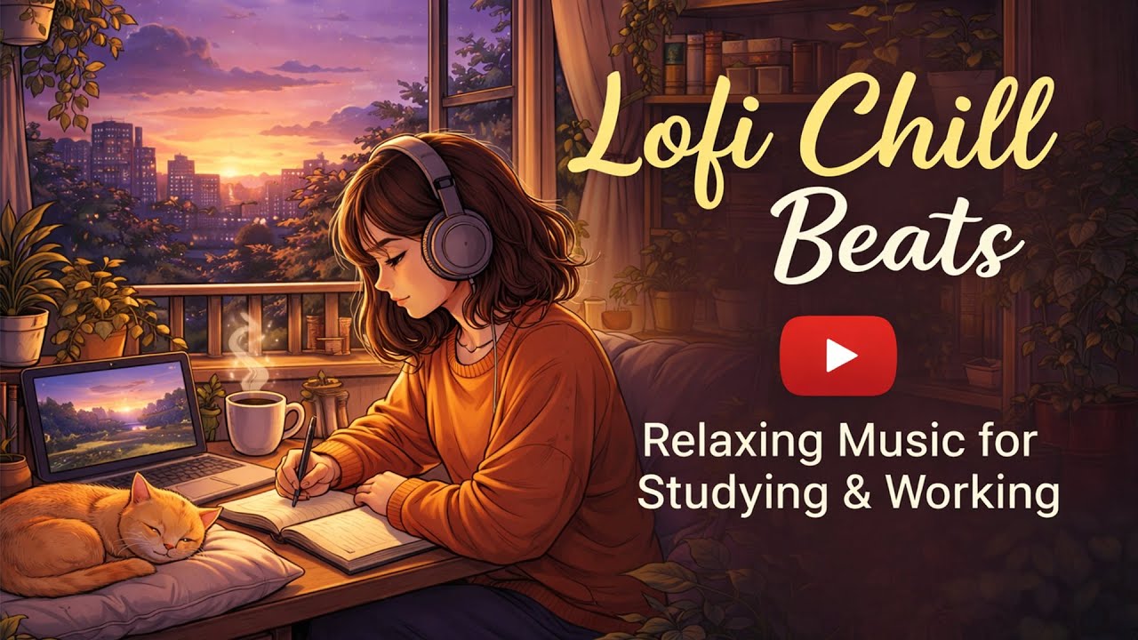 Lofi Chill Beats – Relaxing Music for Studying, Working & Focusing