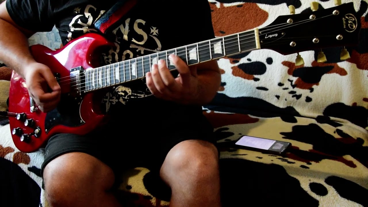 Кино - Спокойная ночь (ранняя версия) (Guitar Cover) 