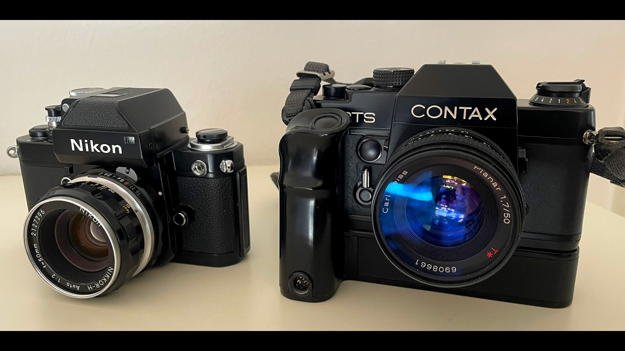 CONTAX RTS vs.older NIKON F2 - review after 40 years of use - part 3