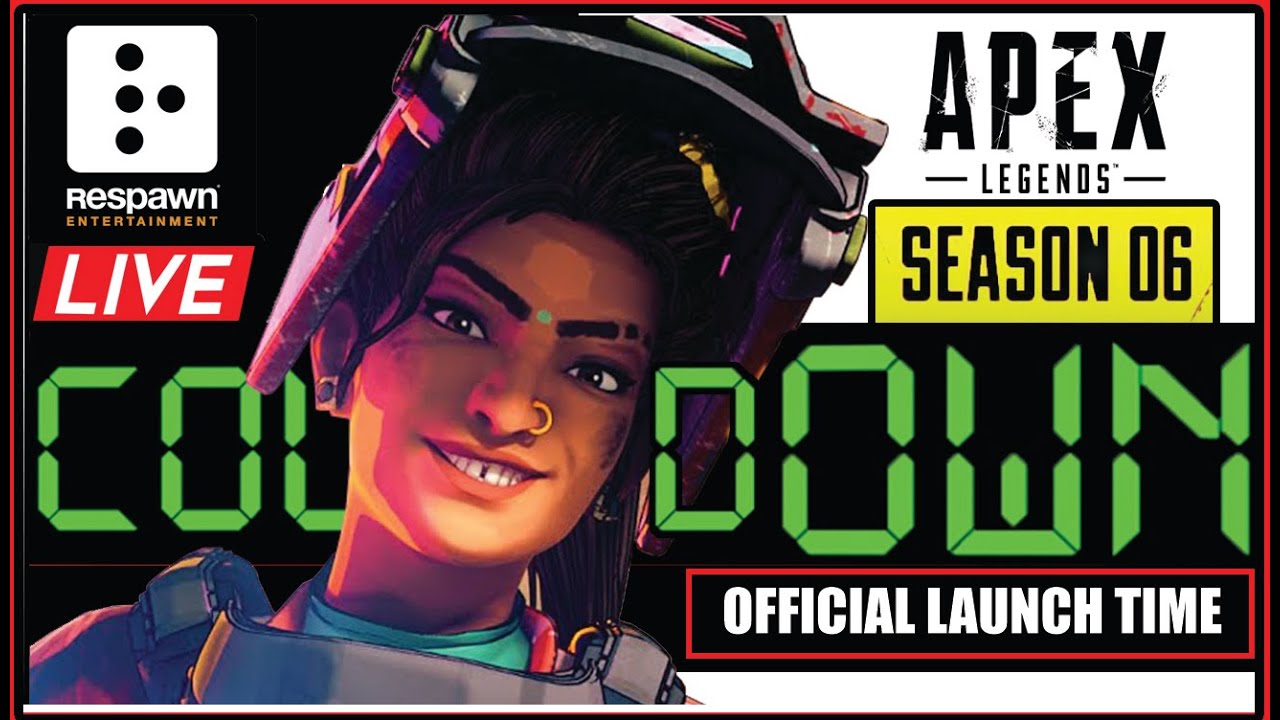 🔴Apex Legends Live (PS4) SEASON 6 BOOSTED LIVE COUNTDOWN - Rampart | PATCH UPDATE TIME