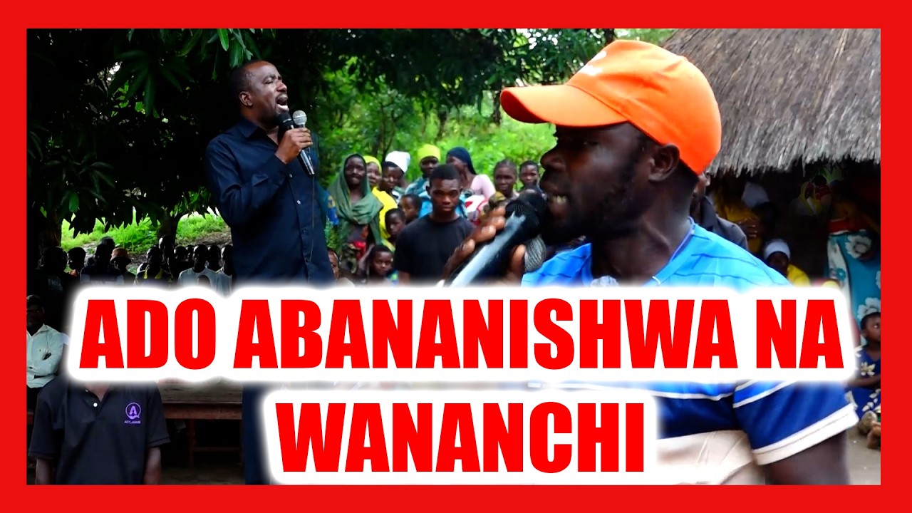 🔴#LIVE:MBUNGE ADO ABANANISHWA DIWANI KUTOONEKANA KWENYE KATA/WALIOPIGWA OKT 29 WALIUMIZWA/ATOA MAJIB