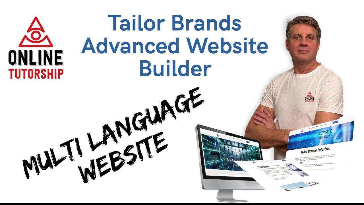 Tailor Brands Website Builder - Multi Language Website