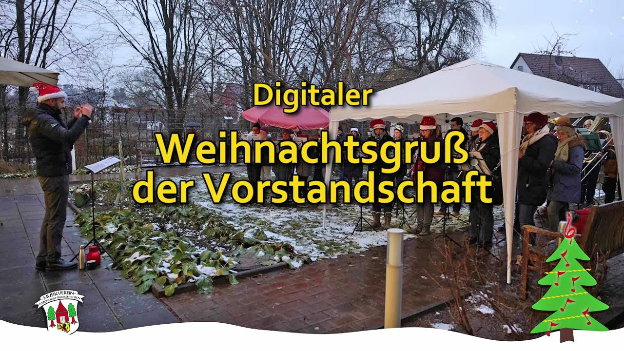 Digitaler Weihnachtsgruß der Vorstandschaft 2021
