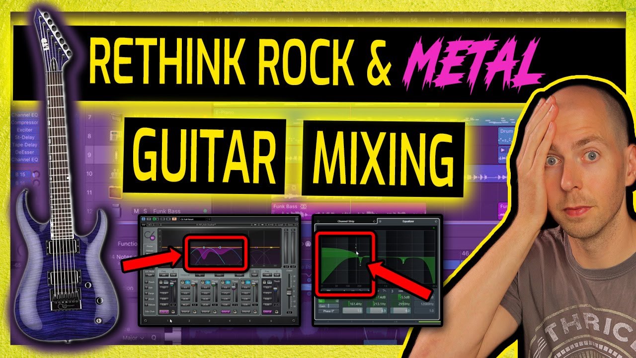 Best Way To Mix Rock & Metal Distorted Guitars | 3 Secrets You Need To Know