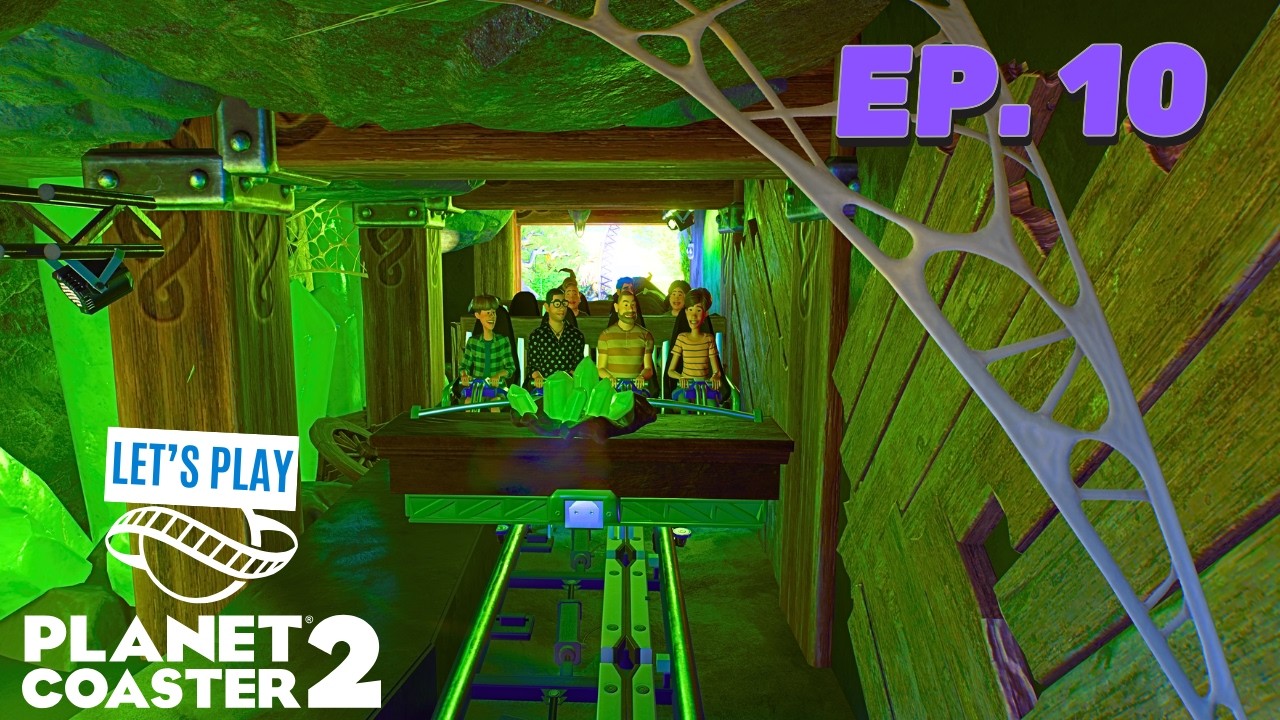 😎 VISITE du parc ! - Let's Play FR Planet Coaster 2 EP10