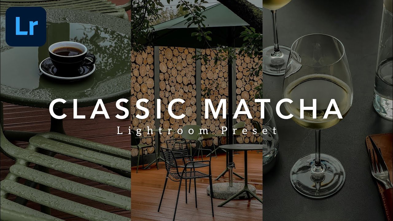 how to edit Classic Matcha lightroom preset | lightroom preset tutorial free dng