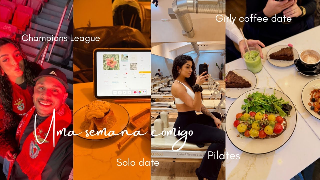 Uma semana chuvosa em Portugal | livros, favoritos de janeiro, pilates & Champions League 🌸 