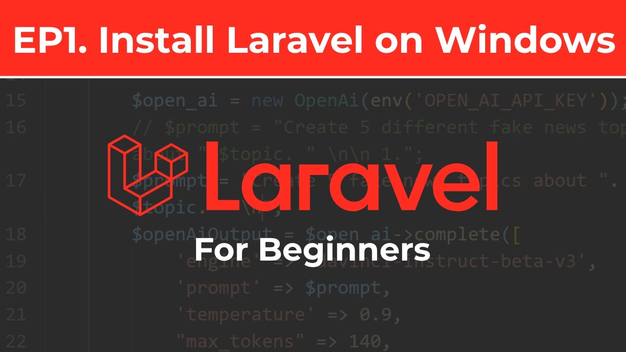 How to Install Laravel on Windows 10