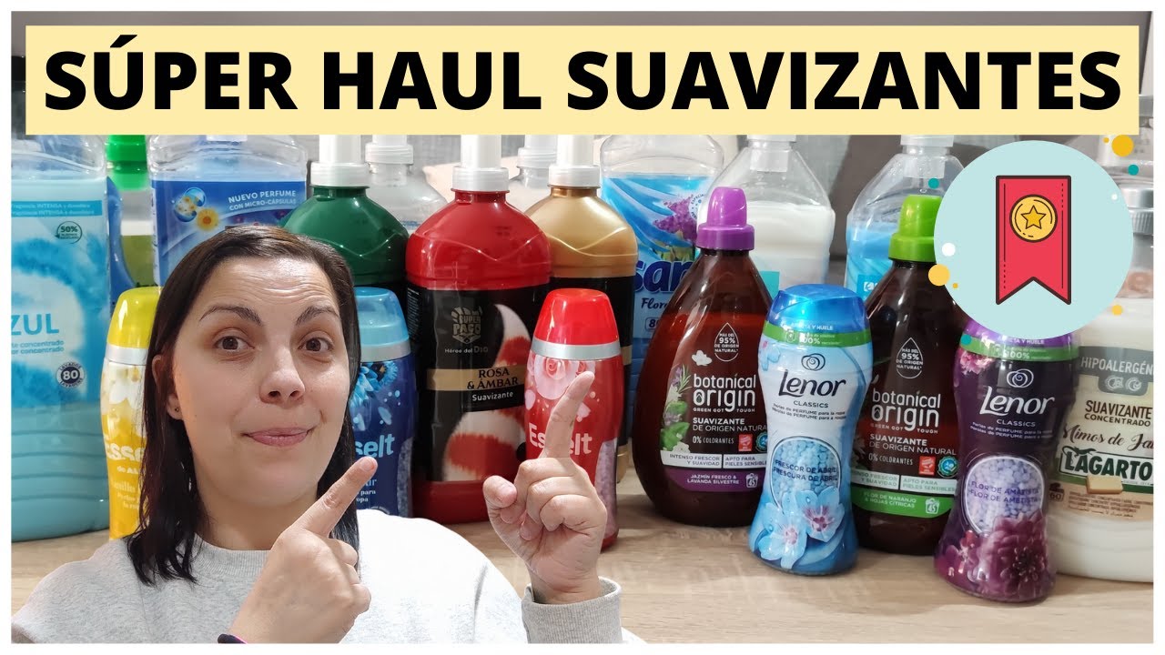 🎦SUPER HAUL  SUAVIZANTES+LIDL+EROSKI+DIA+MERCADONA+MIS FAVORITOS😍@Asevi @Persan @DIA Supermercado