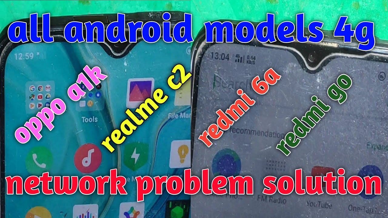 Oppo a1k realme c2 4g network problem solution, all android model 4g network solution