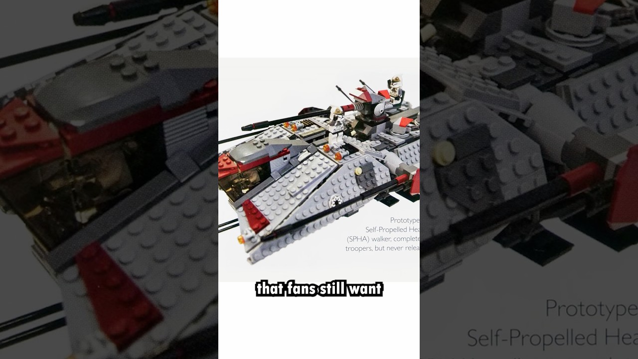 Наборы LEGO Star Wars, которые так и не вышли 😳