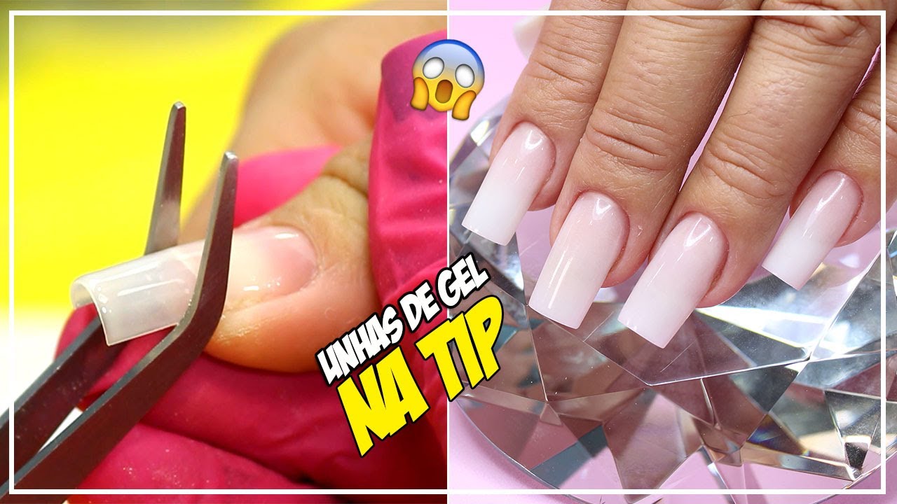 UNHAS DE GEL NA TIP