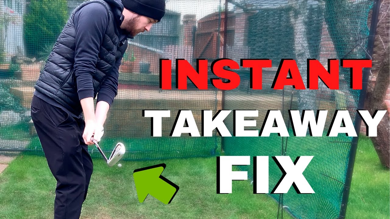 2 SIMPLE DRILLS FOR A PERFECT GOLF SWING TAKEAWAY MOVE