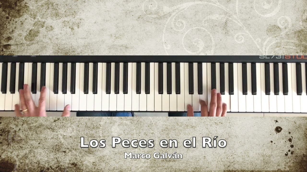 Los Peces en el Río (piano cover) - Marco Galvan