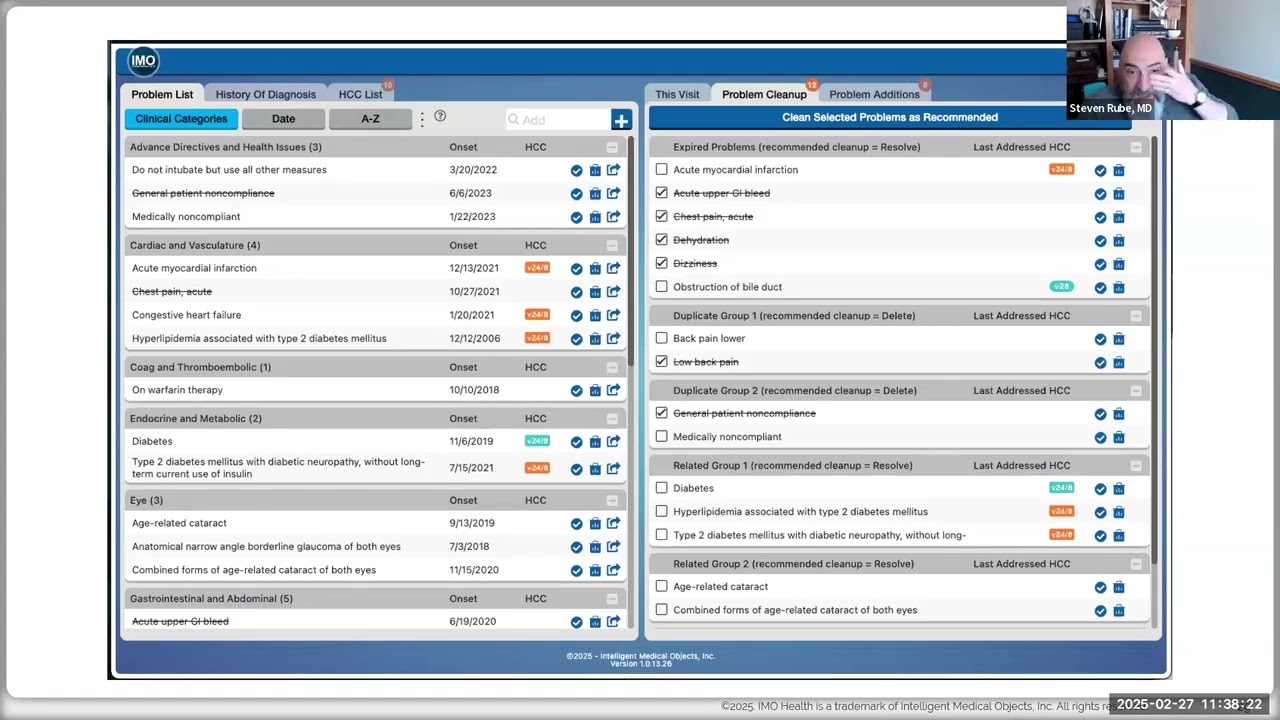 Webinar clip: How IMO Health's workflow solutions support HCC management