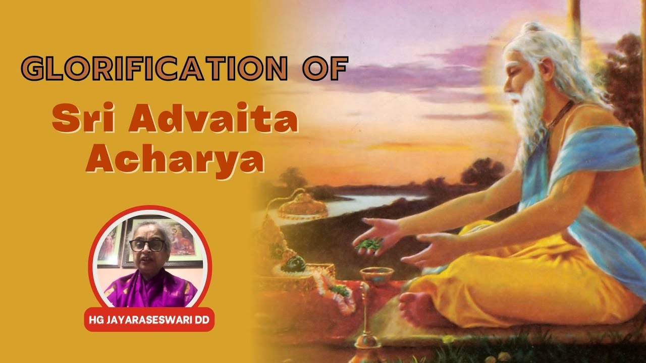 Glorification of Adviata Acharya