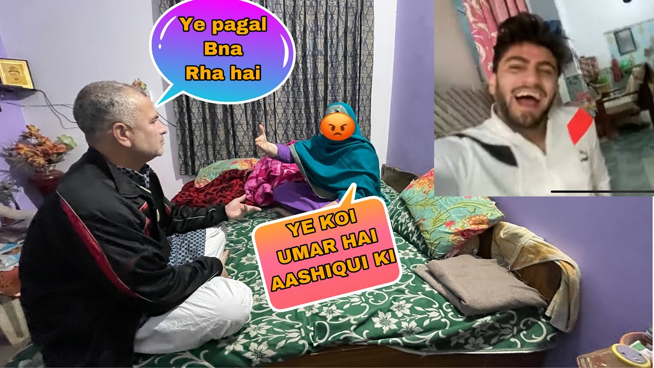 MUMMY PAPA KI LADAI KRADI PRANK KE CHAKKR MEA😂