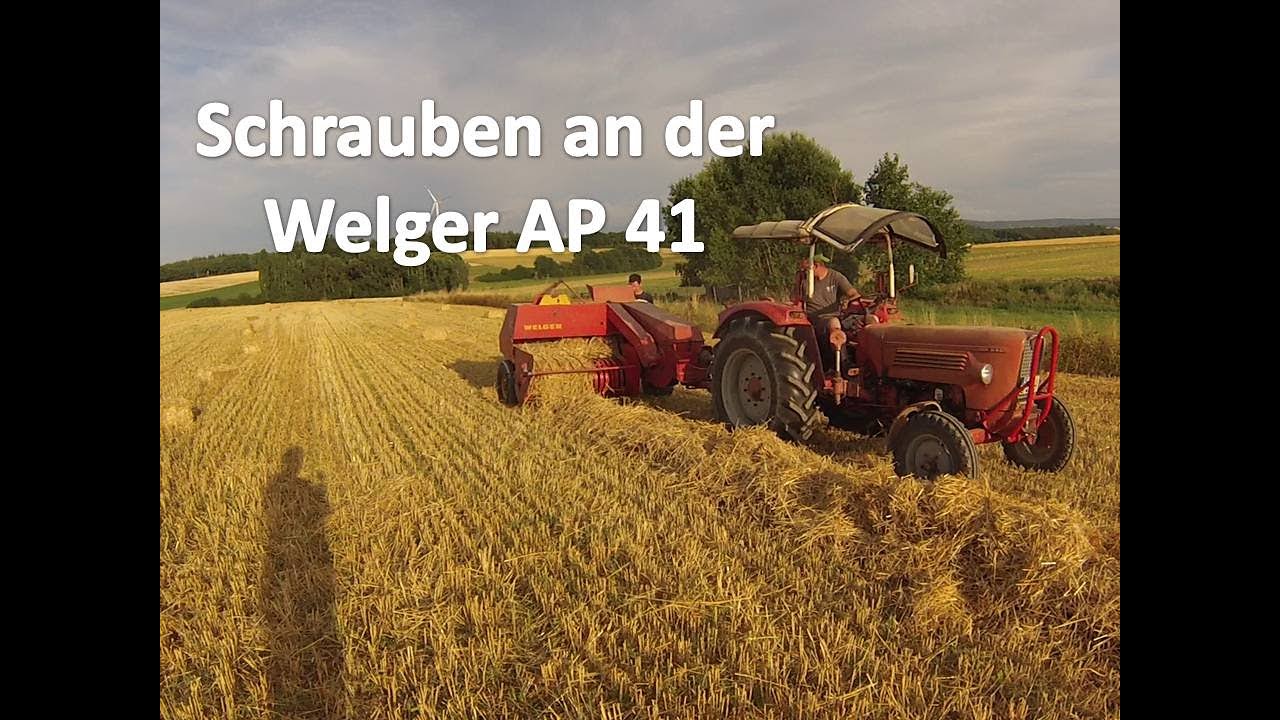 #87 Presse läuft! | Woran hats gelegen?! | Welger AP 41 | #OIM