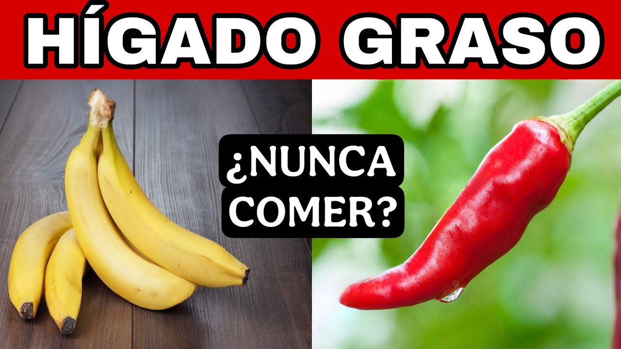 7 VENENOS para el HÍGADO GRASO (¡ELIMÍNALOS YA!) y los 7 MEJORES para la GRASA EN EL HÍGADO
