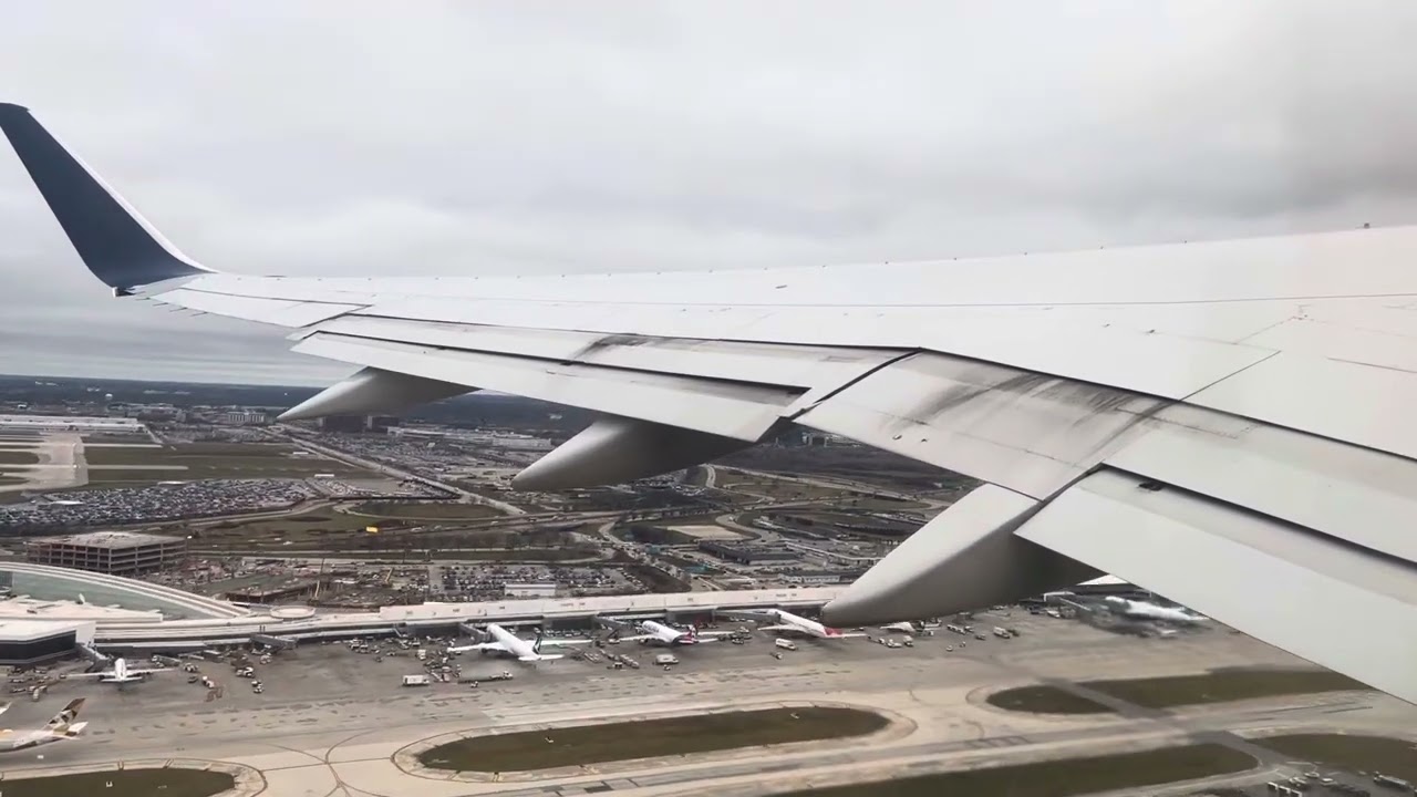 Take off from O&rsquo;Hare to Atlanta Delta Airlines 12/2/23