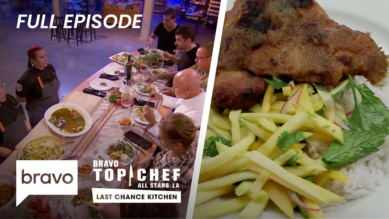 Cooking Family-Style | Karen VS Nini | Top Chef: Last Chance Kitchen (S17 E6)