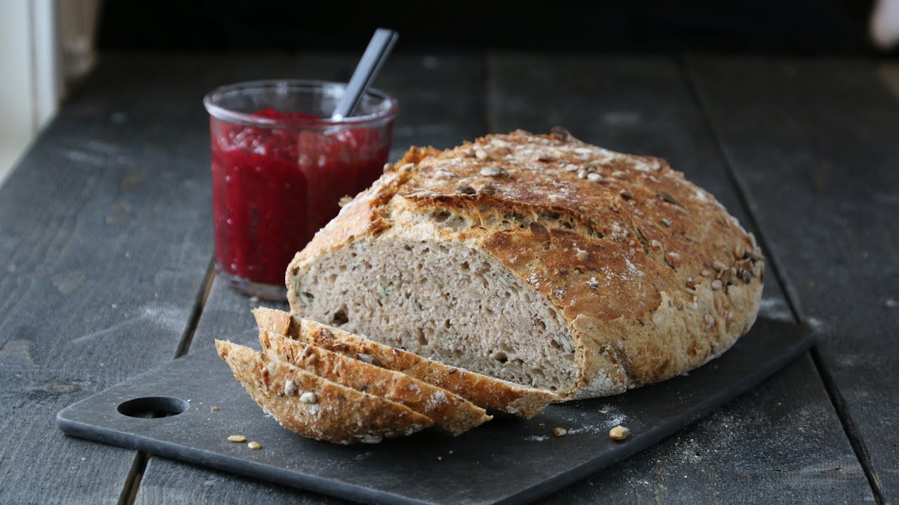 Eltefritt firekornsbrød | Trines Mat