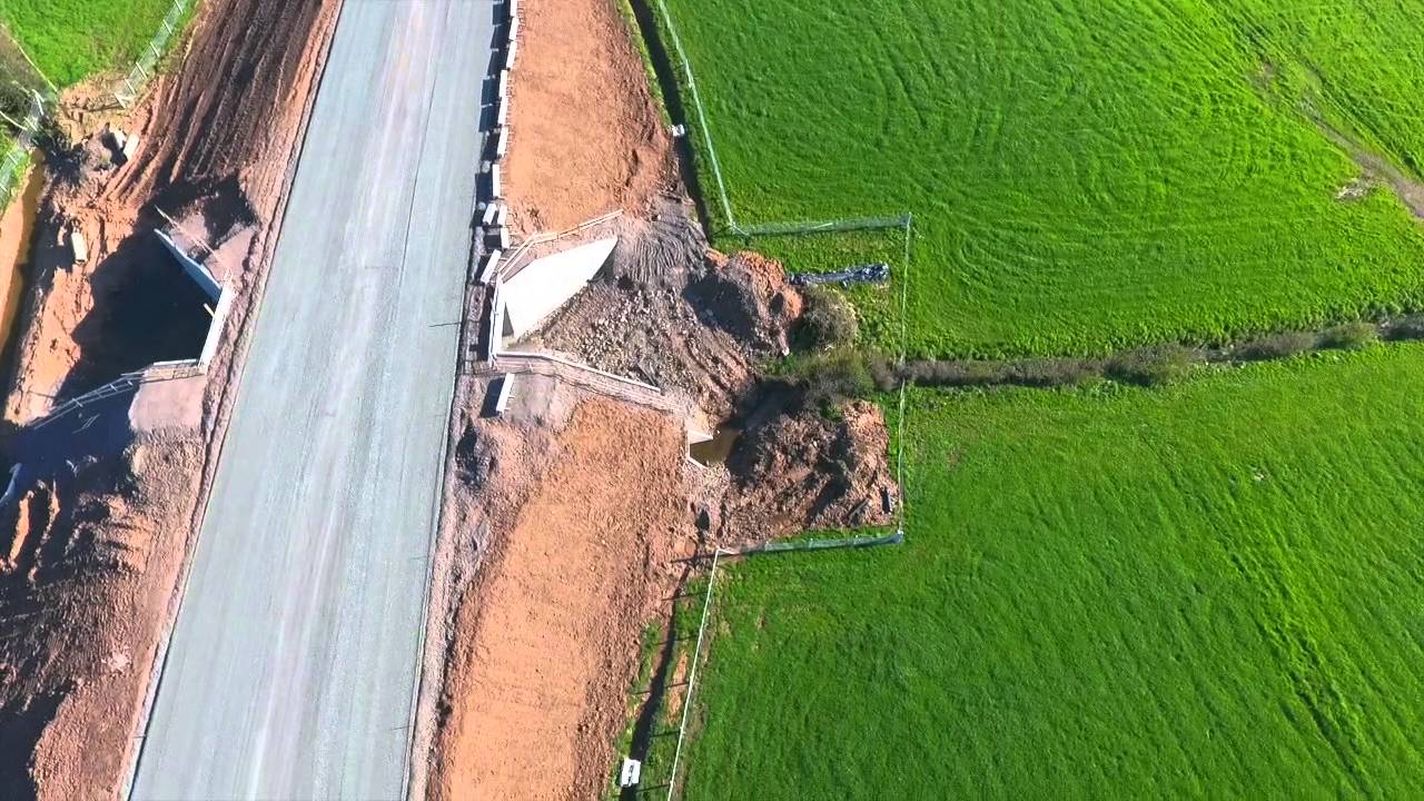 Magherafelt Bypass first tarmac!