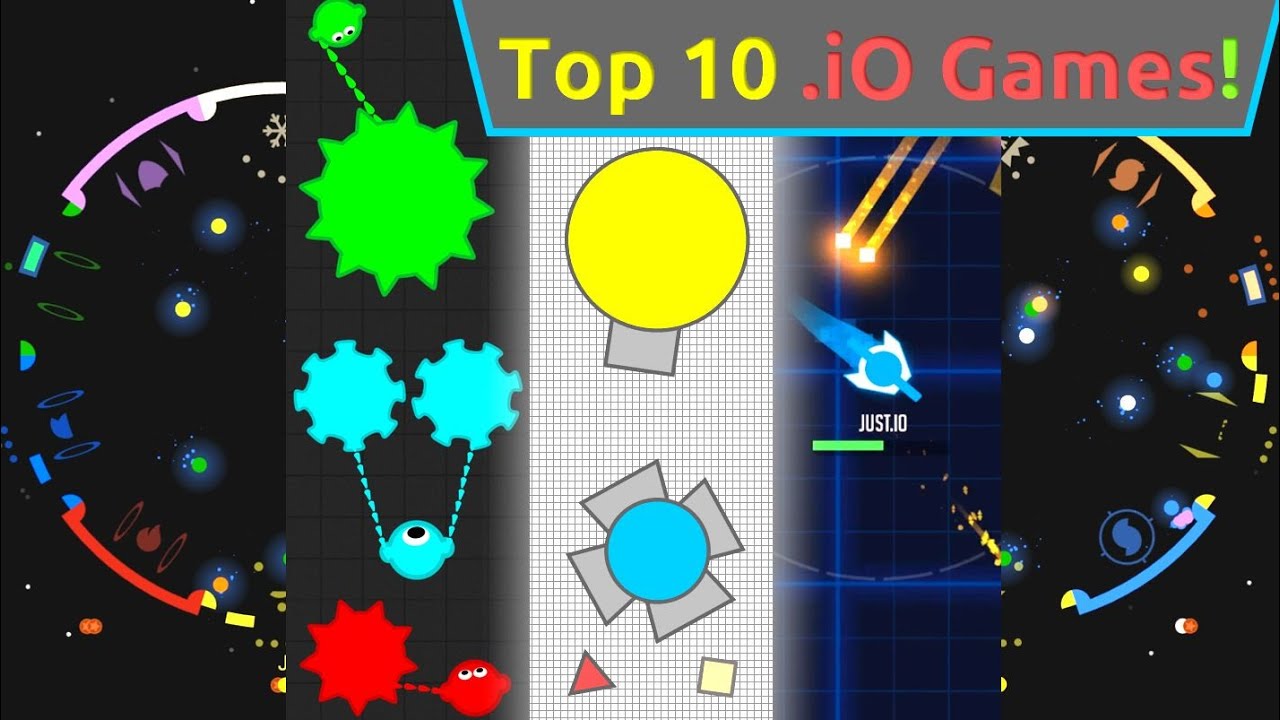 TOP 10 .iO GAMES 2016!! DIEP.IO & MOPE.IO & OPKA.IO & GUNR.IO!! Halloween Special!!