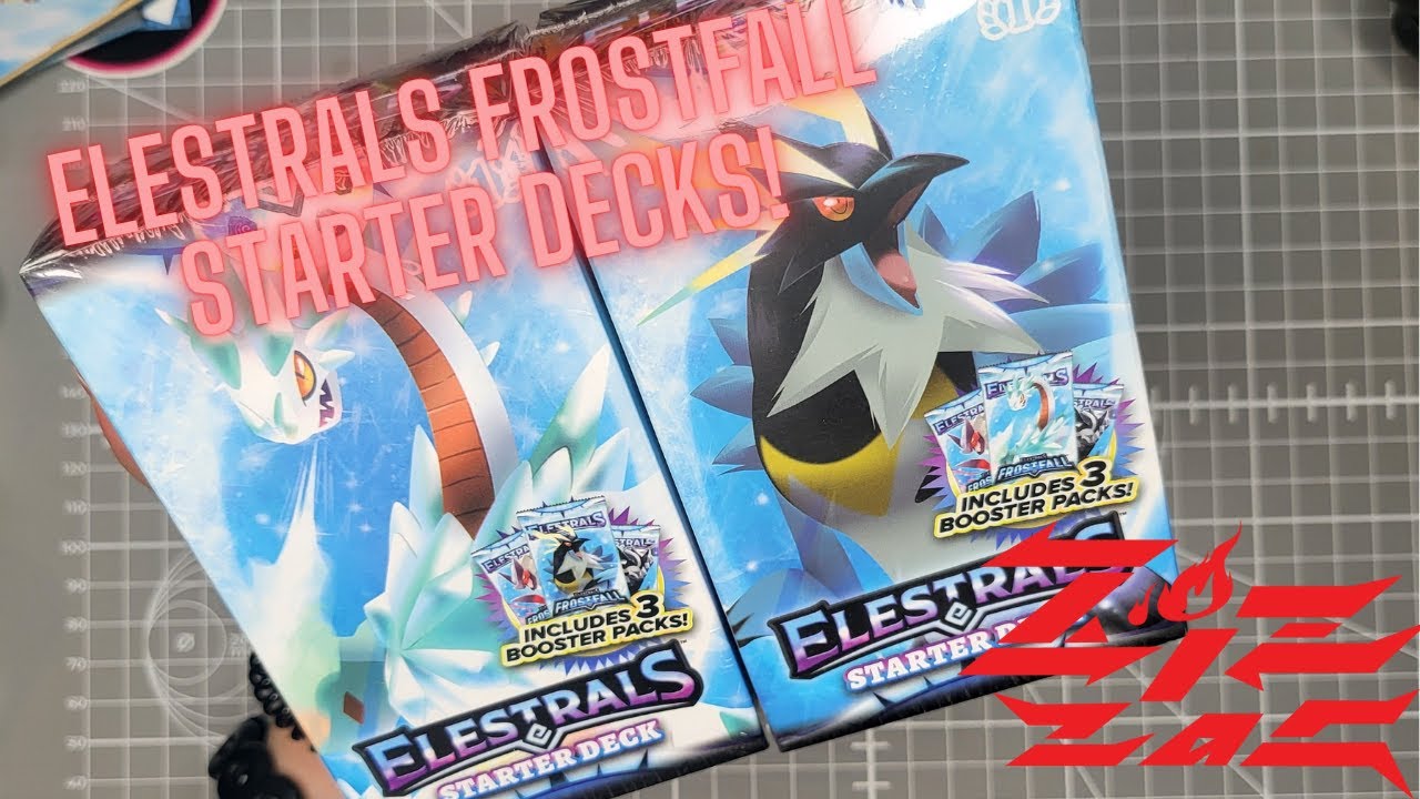 Opening two Elestrals Starter Decks!!