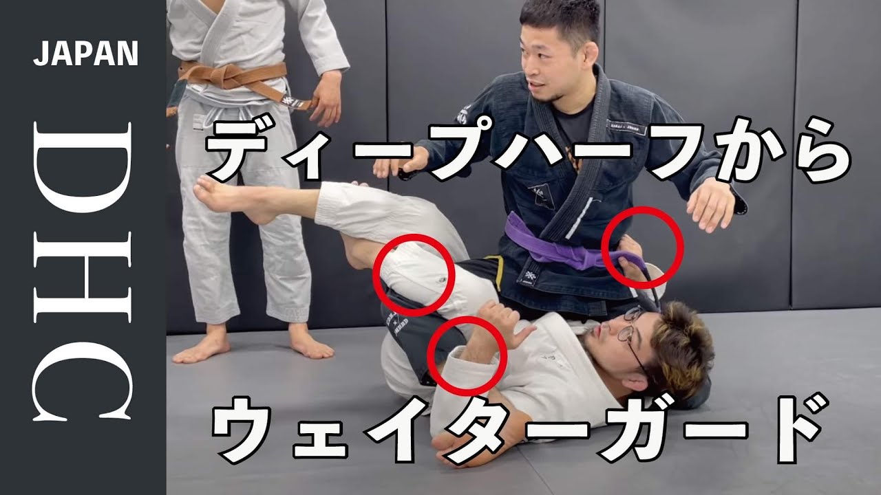 ディープハーフウェイターガードとウェイターガードの使い分け方を解説した