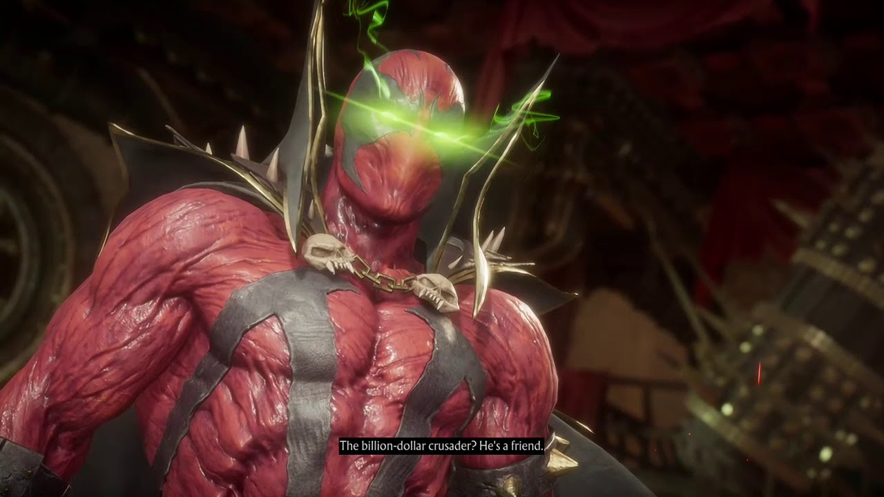 Spawn and Raiden talk about Batman