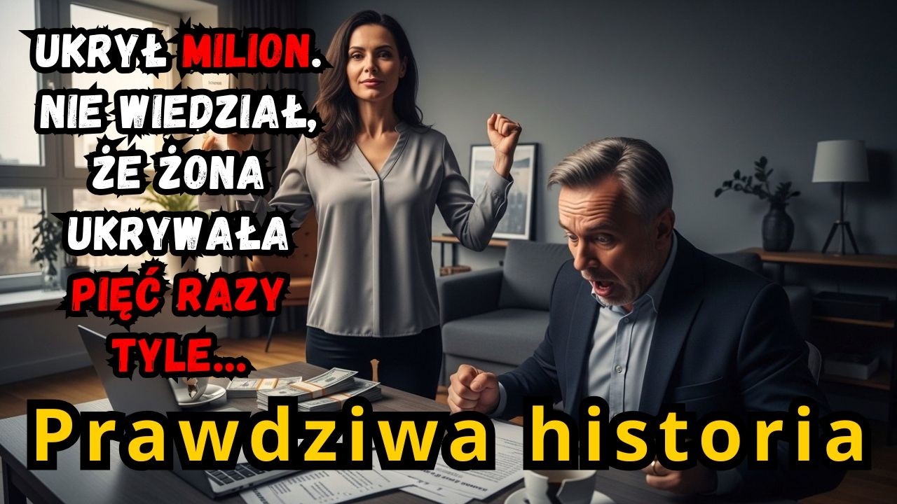 Ukrył przed nią milion. Ona ukrywała przed nim znacznie więcej