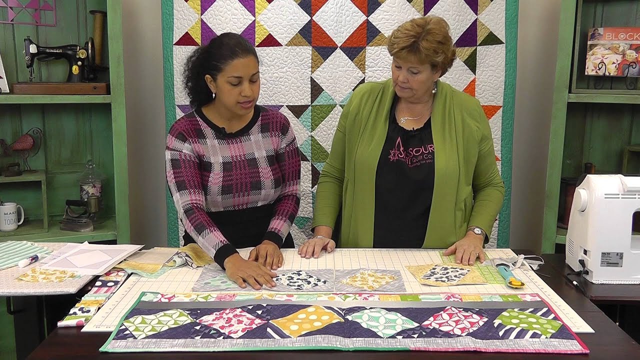 Twist 10 Table Runner Tutorial with Jenny Doan of Missouri Star Quilt Co.
