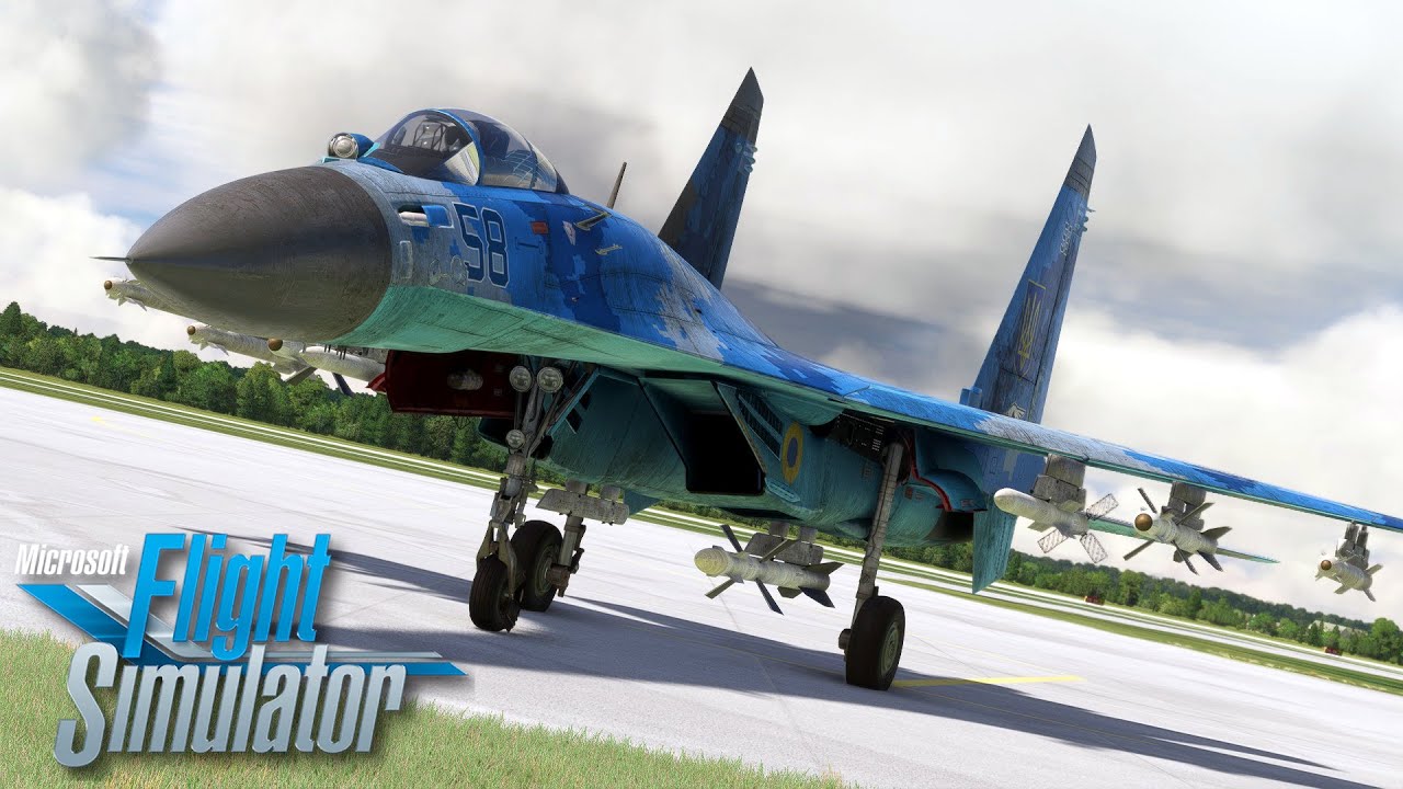 DC Designs SU-27 Flanker — первый взгляд на обзор! — MSFS.