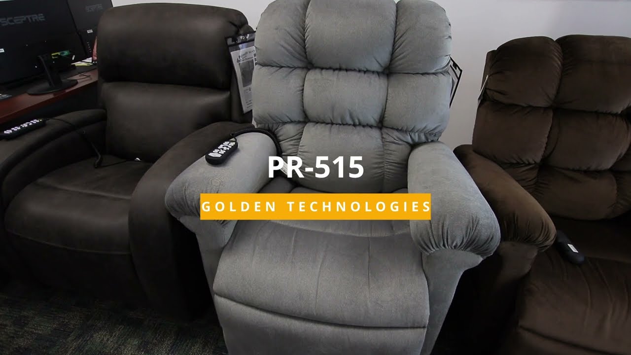 Golden Technologies MaxiComfort Cloud With Twilight PR-515MLA Infinite Position Reclining Lift Chair