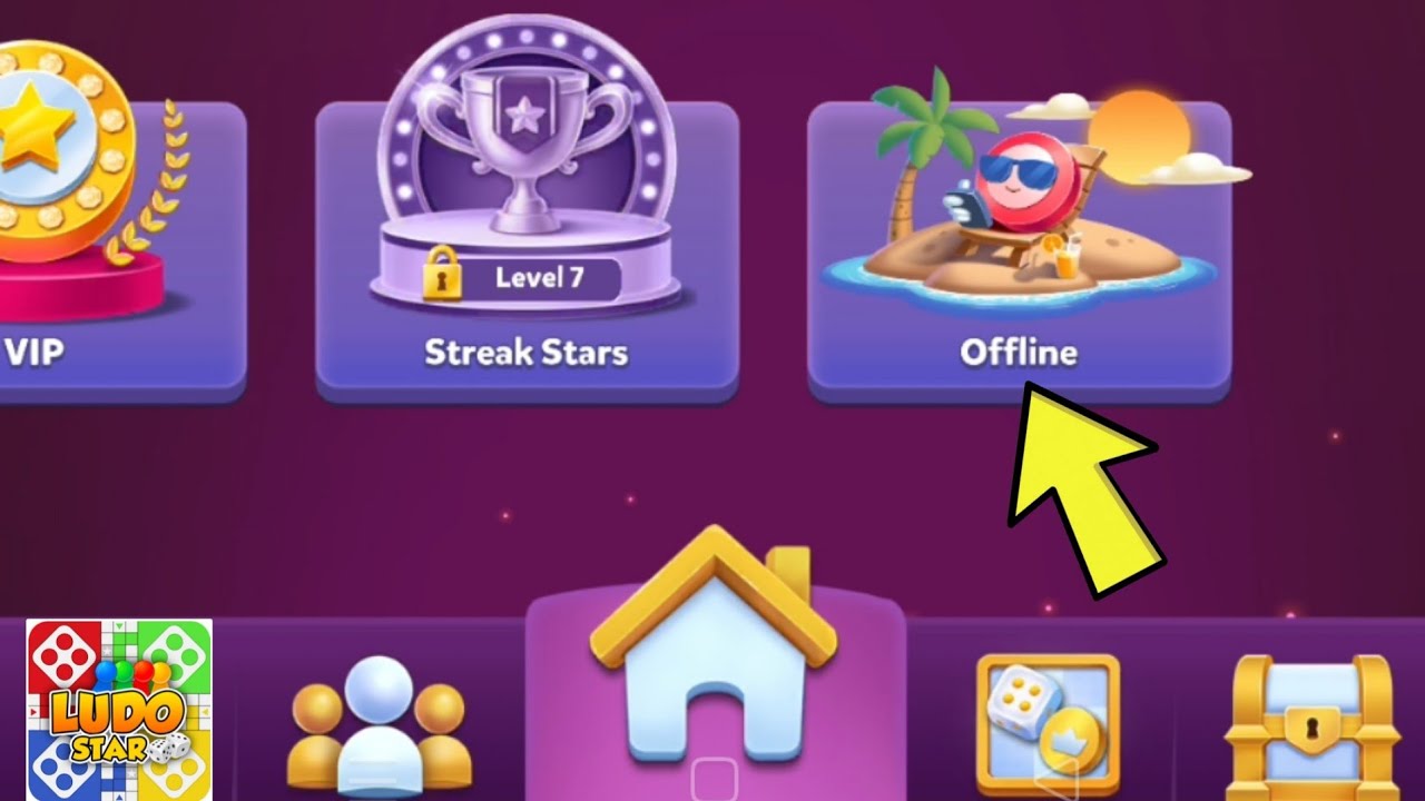 how to play offline mode game Ludo star