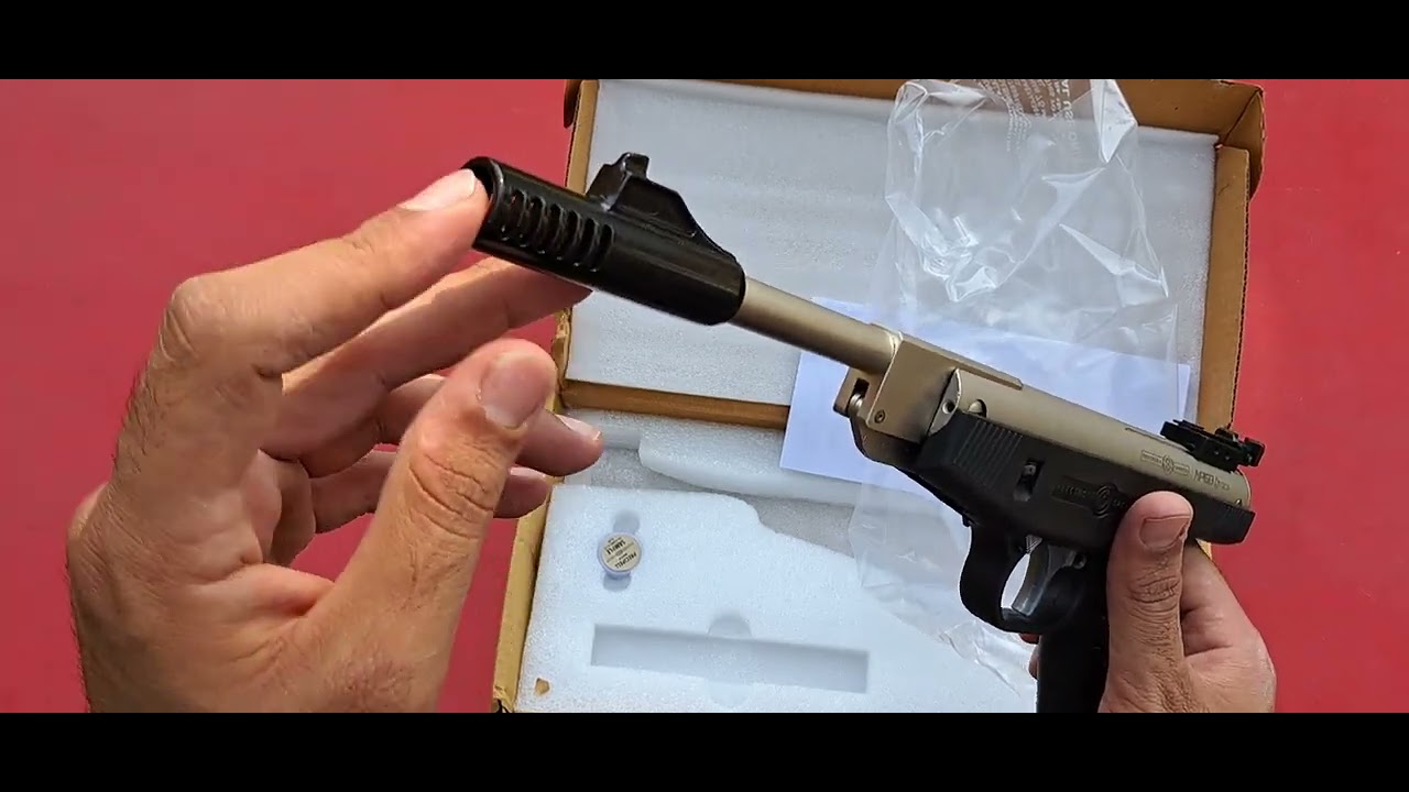 New Updated Precihole NP60 Draco NITRO Air Pistol with front metal sight #pistol #airgun #meerut