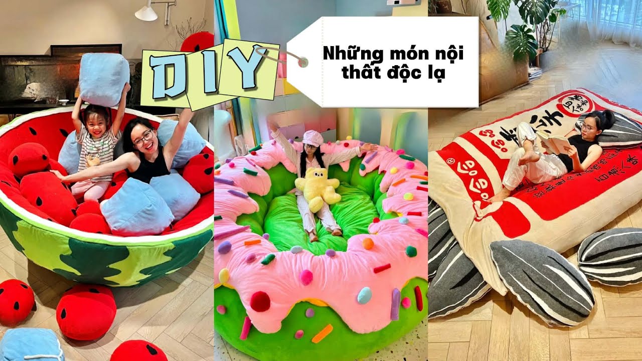 Biến những món ăn thành nội thất trong nhà qua bàn tay khéo léo của tôi thật quá dễ dàng