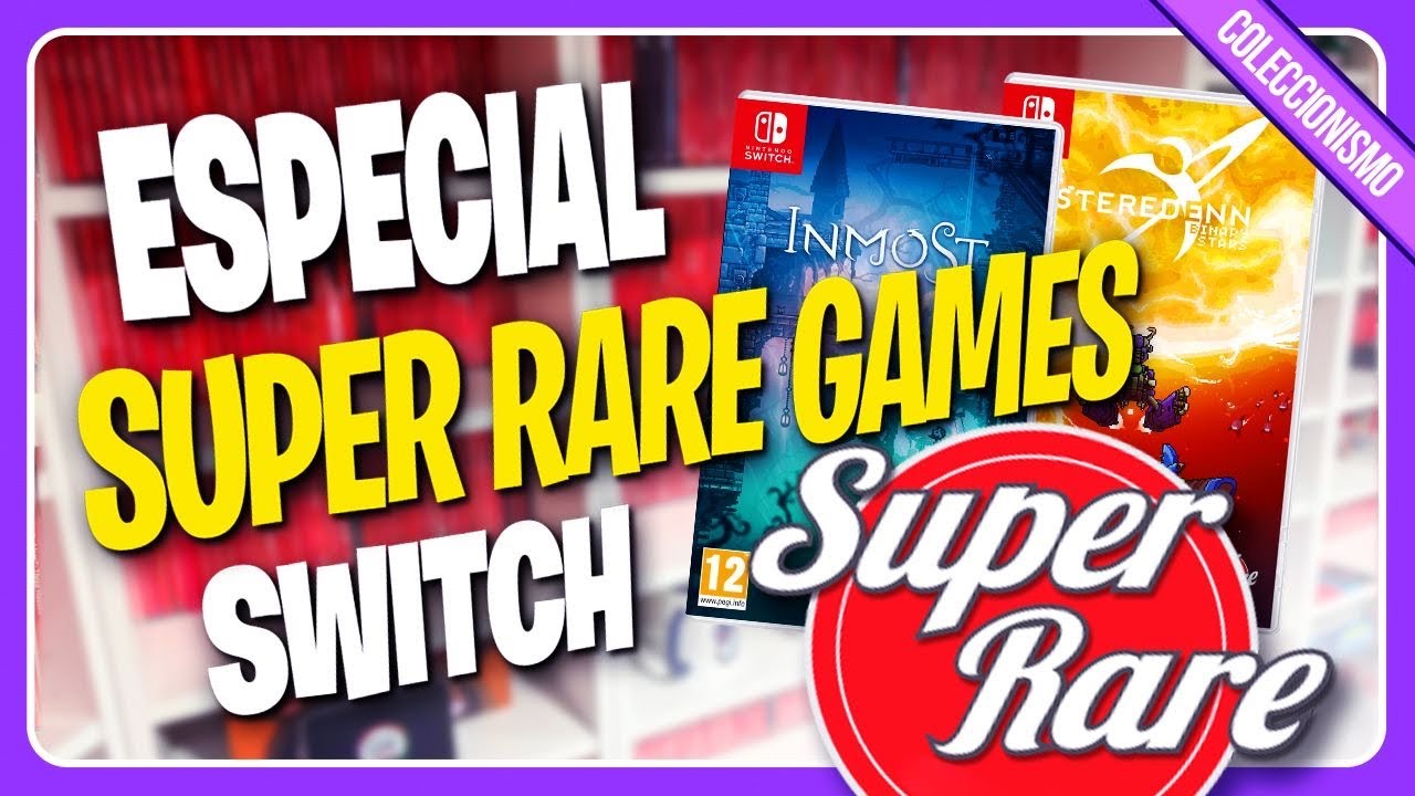 Especial Nintendo SWITCH - SUPER RARE GAMES. Juegazos de TIRADA LIMITADA para SWITCH