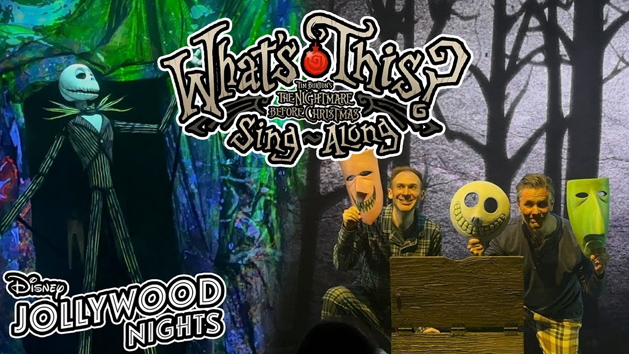 What’s This? Tim Burton’s THE NIGHTMARE BEFORE CHRISTMAS Sing-Along at Jollywood Nights 2024