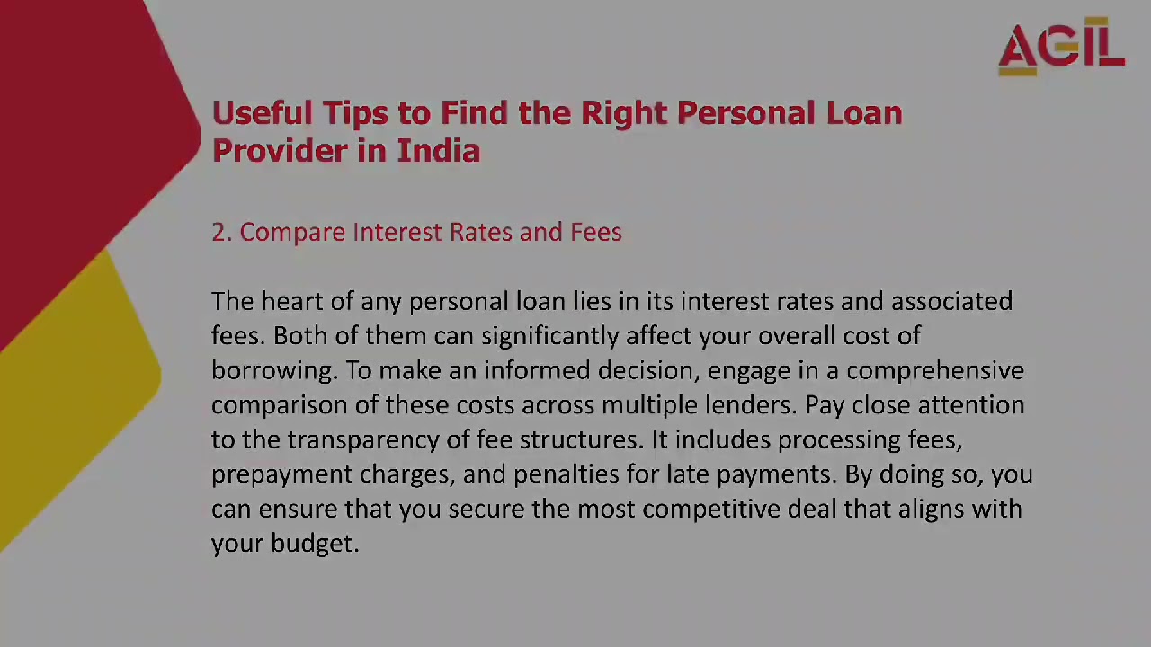 6 Tips to Find the Right Personal Loan Provider in India