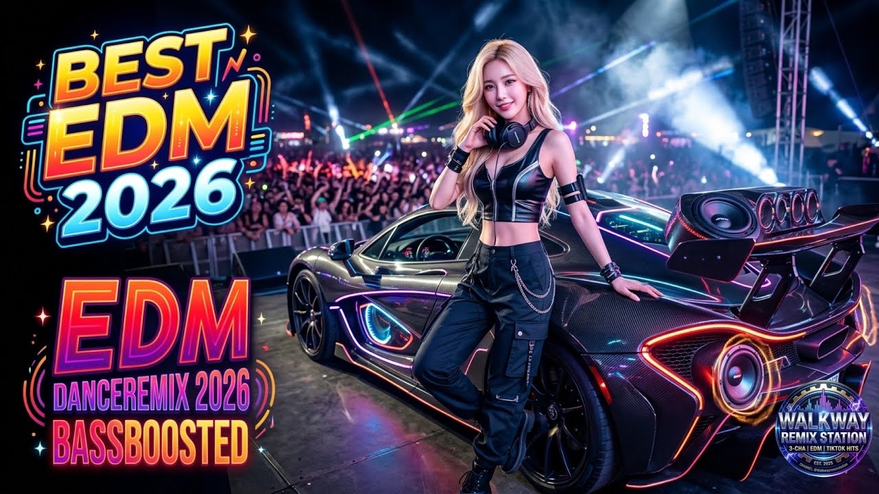 Mega Edm🔊🔥Danceremix 2026 #Edm เอวไม่หลุด ไม่หยุดโยก V1