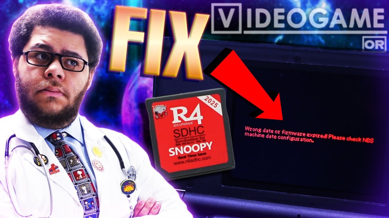 How To Remove An R4 Card Timebomb In Under 3 Minutes [Real Time Save] | VideoGame O.R.