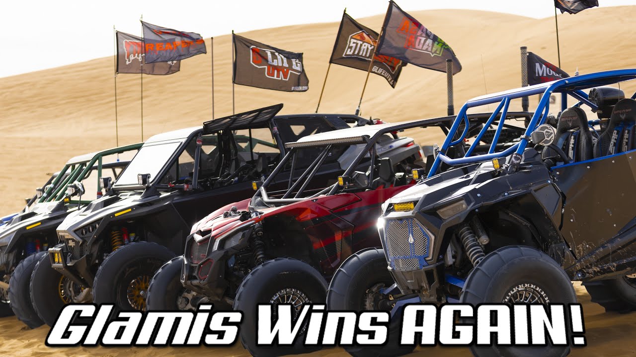 Broke Maverick R and RZR Pro R in GLAMIS dunes New Years  - EP 384