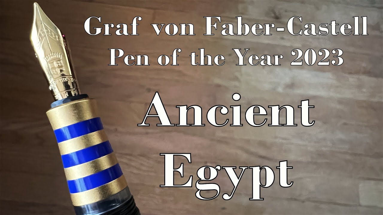Graf von Faber-Castell Pen of the Year: Ancient Egypt