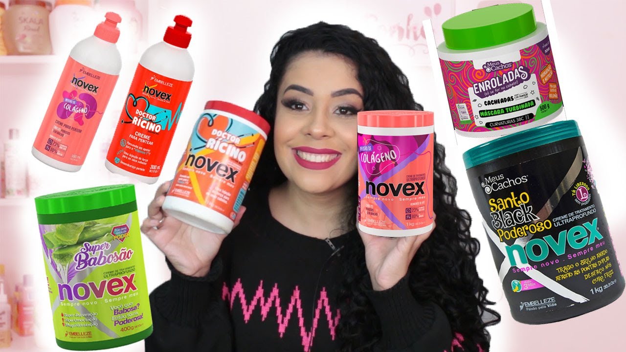 TOUR PELOS MEUS PRODUTOS DA NOVEX EMBELLEZE