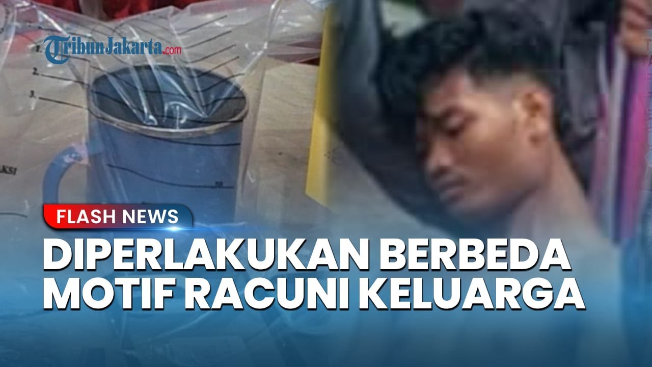 Satu Keluarga Tewas di Warakas, Anak Ketiga Punya Motif Dendam karena Kerap Kena Omel
