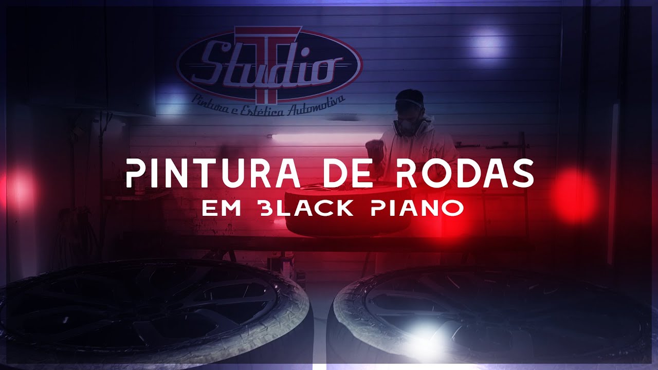CUSTOMIZAÇÃO AUTOMOTIVA: PINTURA DE RODAS EM BLACK PIANO